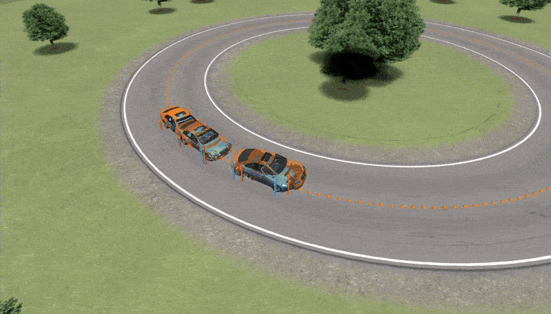A Novel Model Predictive Controller for the Drifting Vehicle to Track a Circular Trajectory